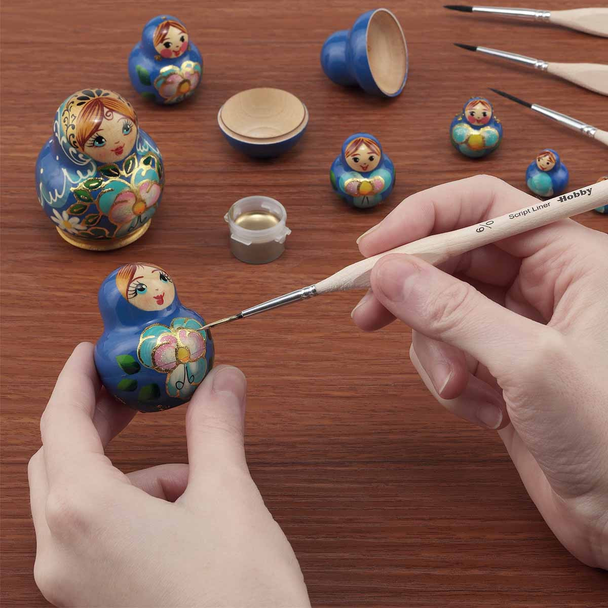 Creative Mark Disposable Hobby Brush Set of 10 - (91727)