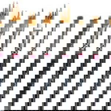 FX Effects Short Handled Brushes 10 Set FX Effects Short Handled Brushes 10 Set