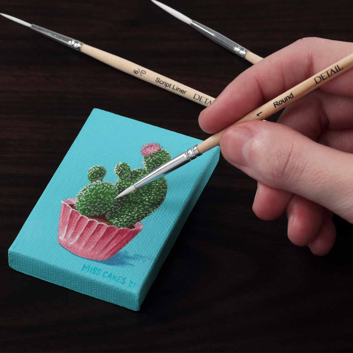 Creative Mark Disposable Detail Brush Set of 10 - (91728)