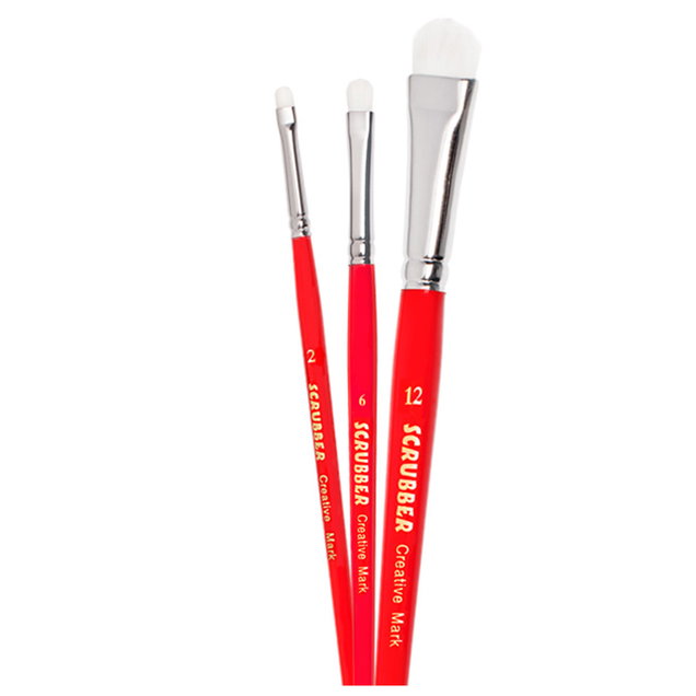 Creative Mark Original Scrubber Short Handle Brush 3 Set - (65695) Creative Mark Original Scrubber Short Handle Brush 3 Set - (65695)