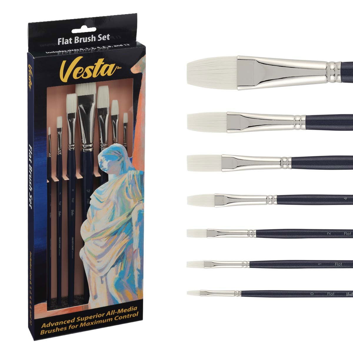 Creative Mark Vesta Synthetic Brushes
