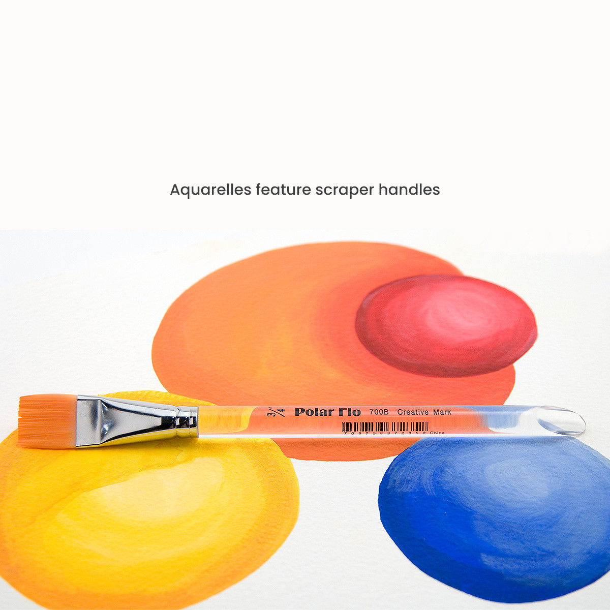 Creative Mark Polar-Flo Short Handle Brushes
