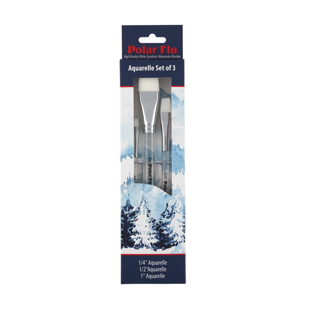 Creative Mark Polar-Flo 700B Wash Brush Set of 3 Creative Mark Polar-Flo 700B Wash Brush Set of 3