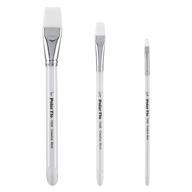 Creative Mark Polar-Flo 700B Wash Brush Set of 3 - (91429) Creative Mark Polar-Flo 700B Wash Brush Set of 3 - (91429)