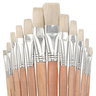 Creative Mark Value Line Flat Bristle Brushes 12 Set - (53892) Creative Mark Value Line Flat Bristle Brushes 12 Set - (53892)