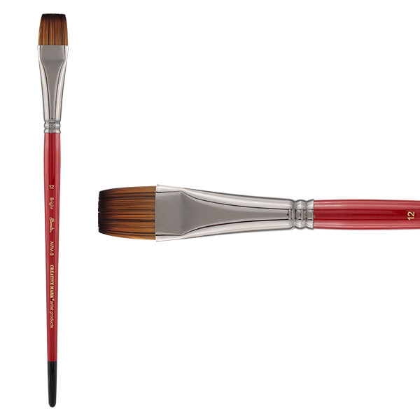 Staccato Series MPM-B Long Handle Brush Size 12 Bright - (89759)