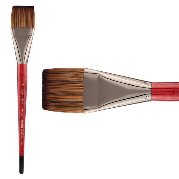 Staccato Series MPM-B Long Handle Brush Size 20 Bright - (89761)