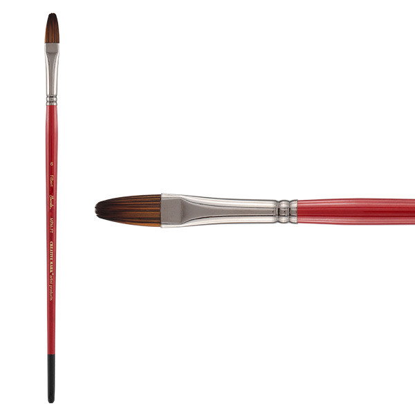 Staccato Series MPM-Ft Long Handle Brush Size 6 Filbert - (89774)