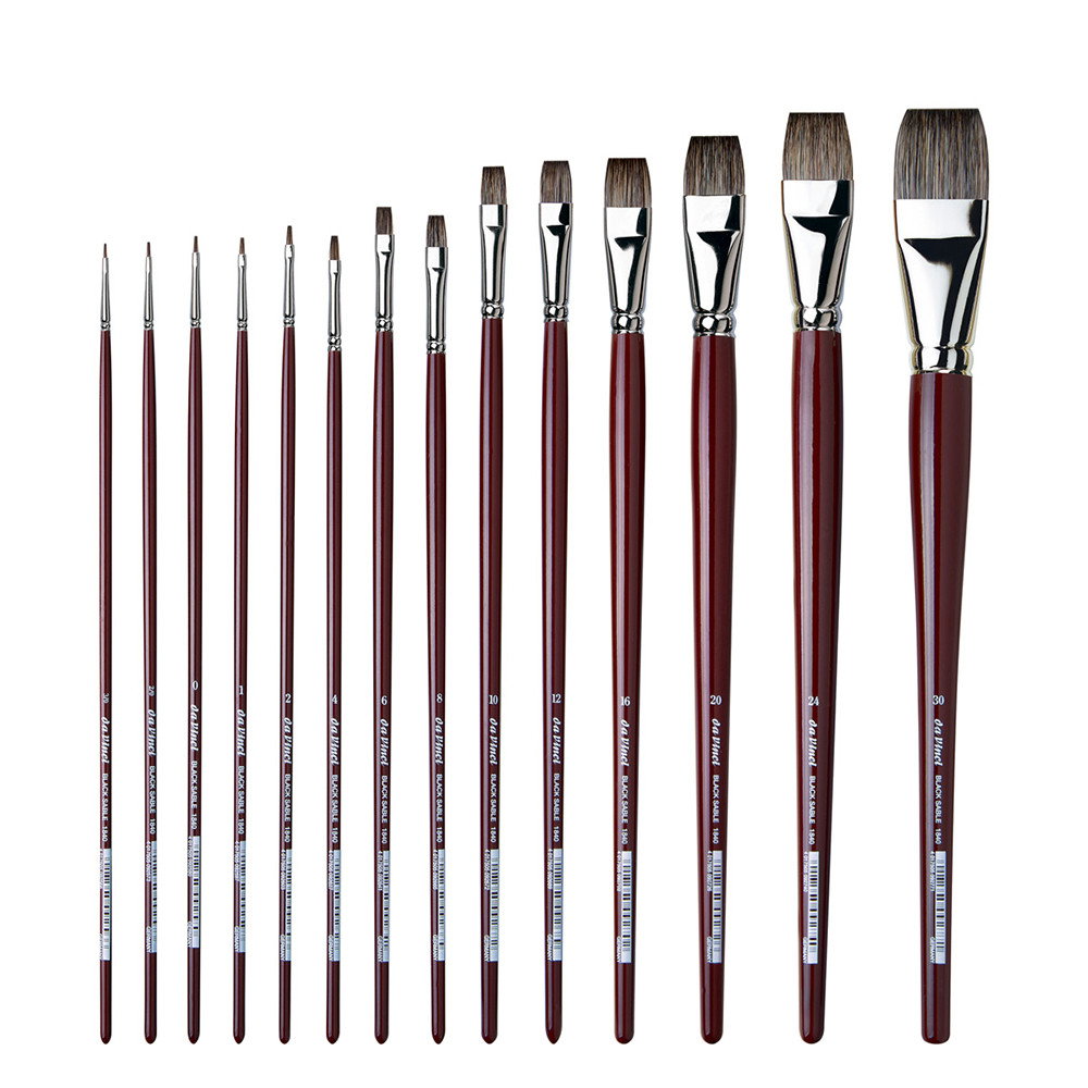 Da Vinci Fitch Black Sable Series Brushes