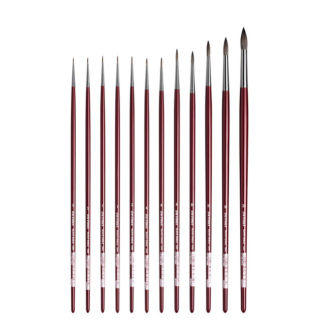 Da Vinci Fitch Black Sable Series Brushes Da Vinci Fitch Black Sable Series Brushes