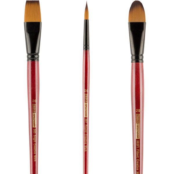 Ebony Splendor Long Handle Brushes