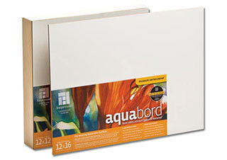 Ampersand Aquabord 1/8 inch Flat Panel 8x8 inch - (66054)