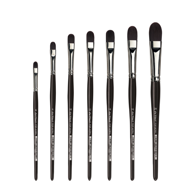 Da Vinci Top Acryl Mixed Media Short Handle Brush Set of 4 Da Vinci Top Acryl Mixed Media Short Handle Brush Set of 4