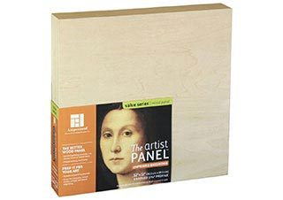 Ampersand Artist Unprimed Cradled 7/8 inch Deep Panel 8x10 - (200011544)