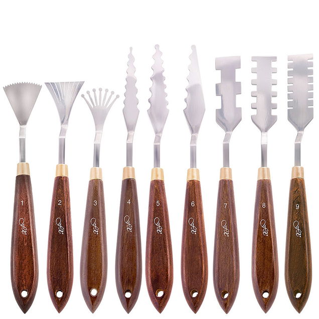 FX Effects Palette Knife 9 Set - (87004) FX Effects Palette Knife 9 Set - (87004)