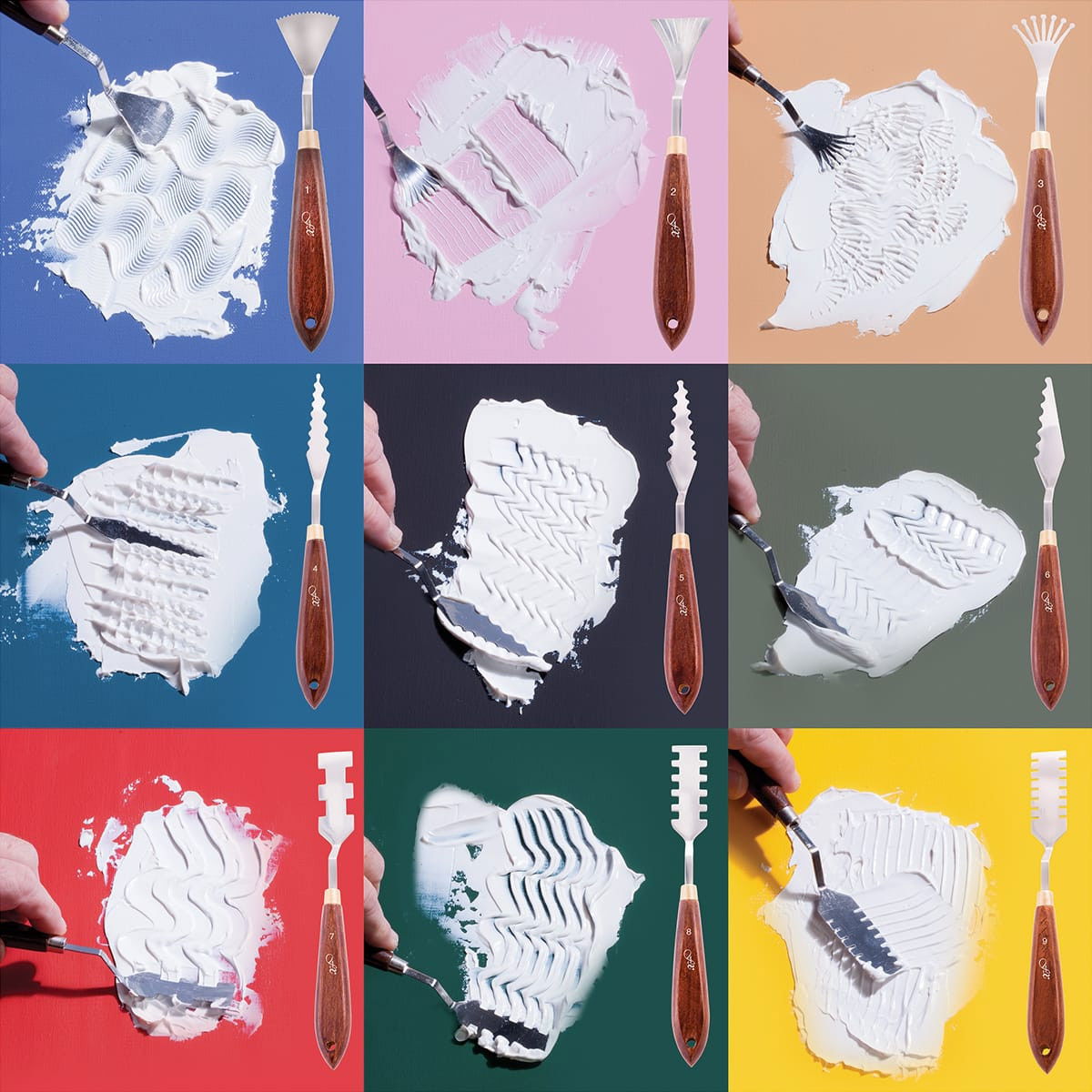 FX Effects Palette Knife 9 Set - (87004)