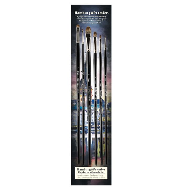 Hamburg Premier Explorer Brushes 6 Set Hamburg Premier Explorer Brushes 6 Set