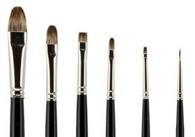 Hamburg Premier Explorer Brushes 6 Set
