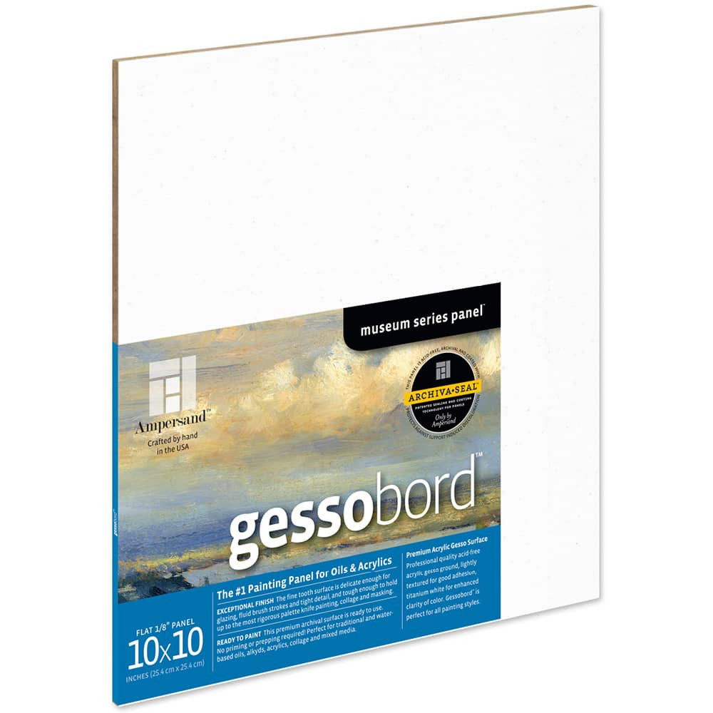 Ampersand Gessobord 1/8 inch Flat Panel 10x10 - (200015415)