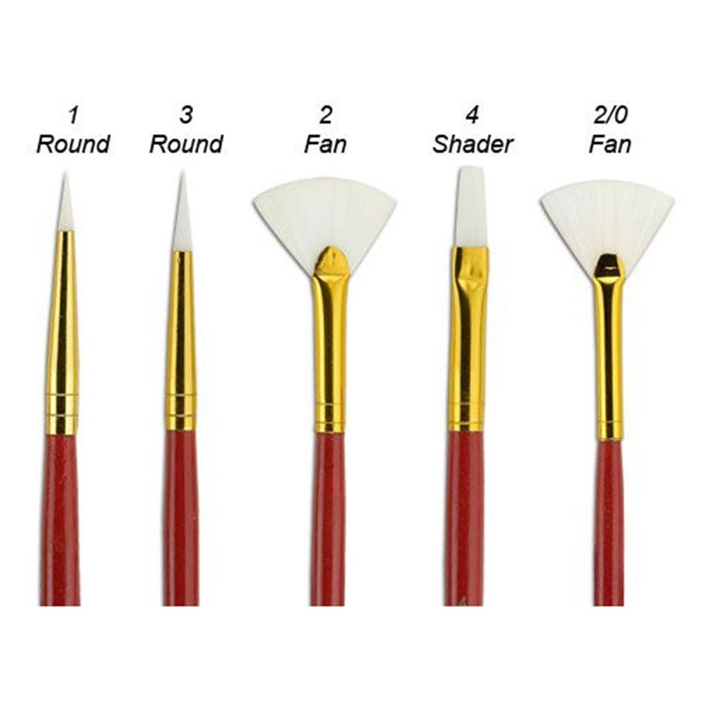 Fundamentals Short Handle Brush Sets