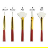 Fundamentals Short Handle Brush Sets