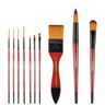 Ebony Splendor Short Handle Brushes Ebony Splendor Short Handle Brushes