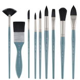 Mimik Synthetic Squirrel Short Handle Brushes