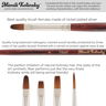 Mimik Synthetic Kolinsky Long Handle Brushes Mimik Synthetic Kolinsky Long Handle Brushes