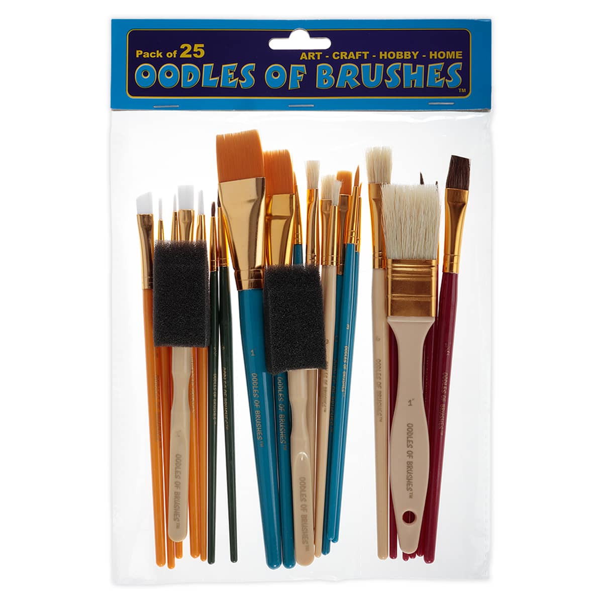 Oodles of Brushes Pack of 25