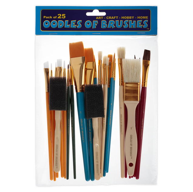 Oodles of Brushes Pack of 25 Oodles of Brushes Pack of 25