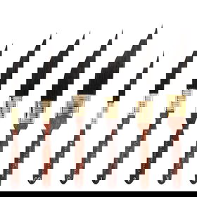 New York Central Dagger Striper Synthetic Squirrel Brushes