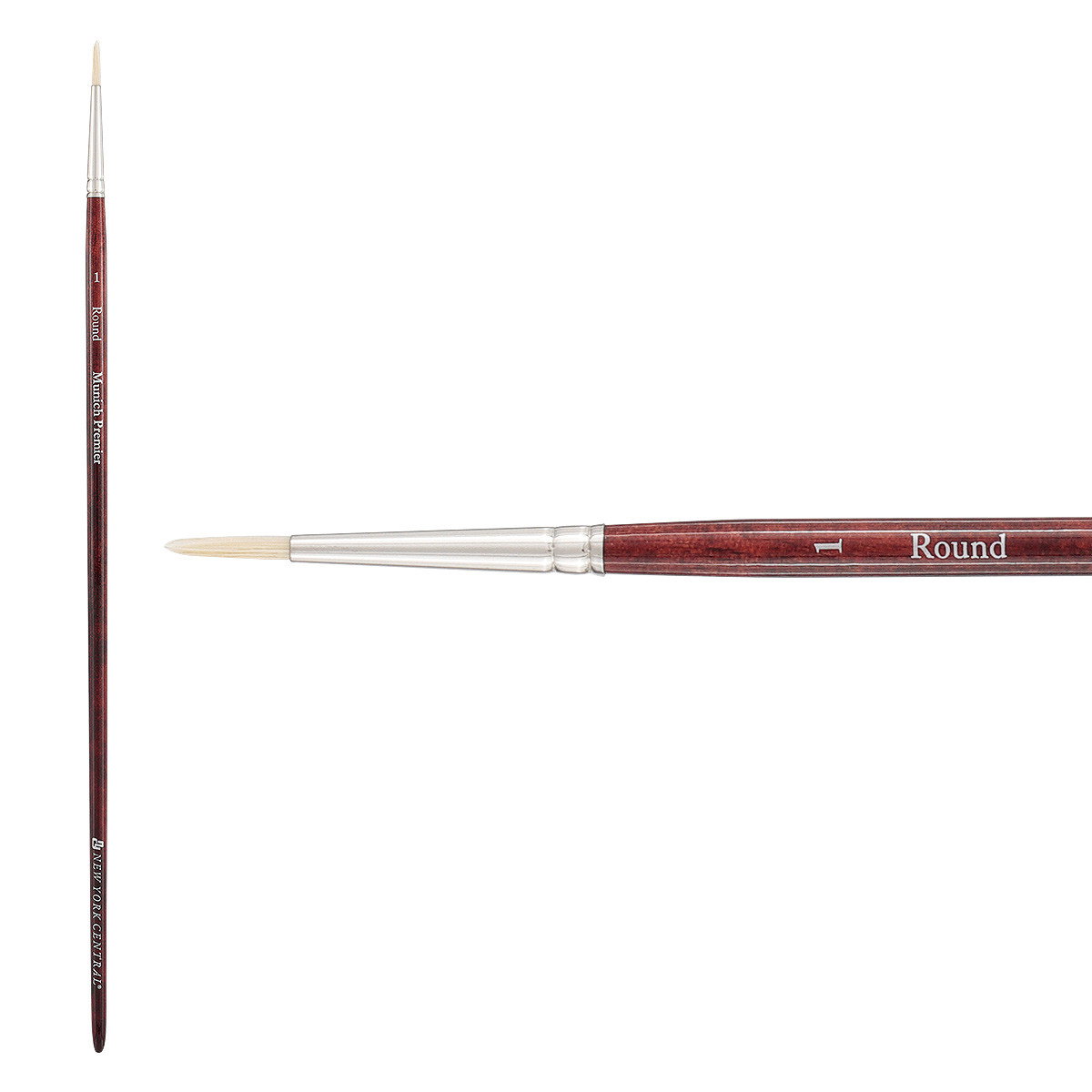 New York Central Munich Premier Bristle Blend Brush Basic Set of 5 - (89616)