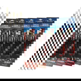 Pro Stroke Bristle Brush Sets