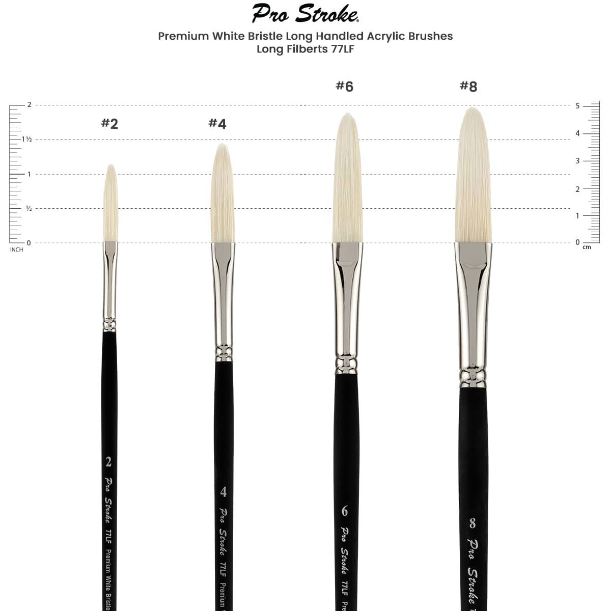 Pro Stroke Bristle Brushes