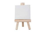 Creative Mark Ultra Mini Acrylic Prime 2"x2" Canvas with Natural Easel Set Creative Mark Ultra Mini Acrylic Prime 2"x2" Canvas with Natural Easel Set
