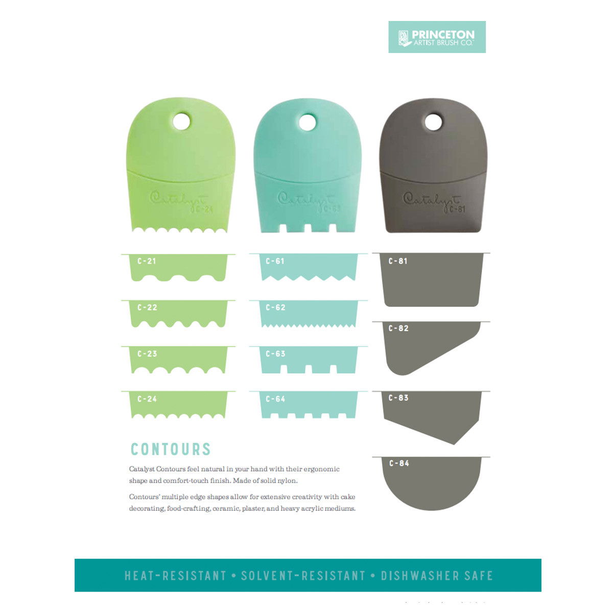 Princeton Catalyst Blades, Contours, Mini Blades & Wedges