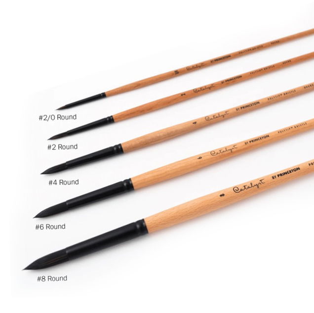 Princeton Catalyst Long Handle Brushes Princeton Catalyst Long Handle Brushes