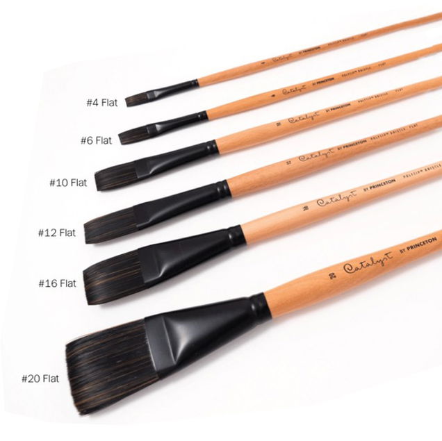 Princeton Catalyst Long Handle Brushes Princeton Catalyst Long Handle Brushes