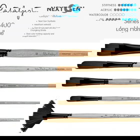 Princeton Catalyst Long Handle Brushes