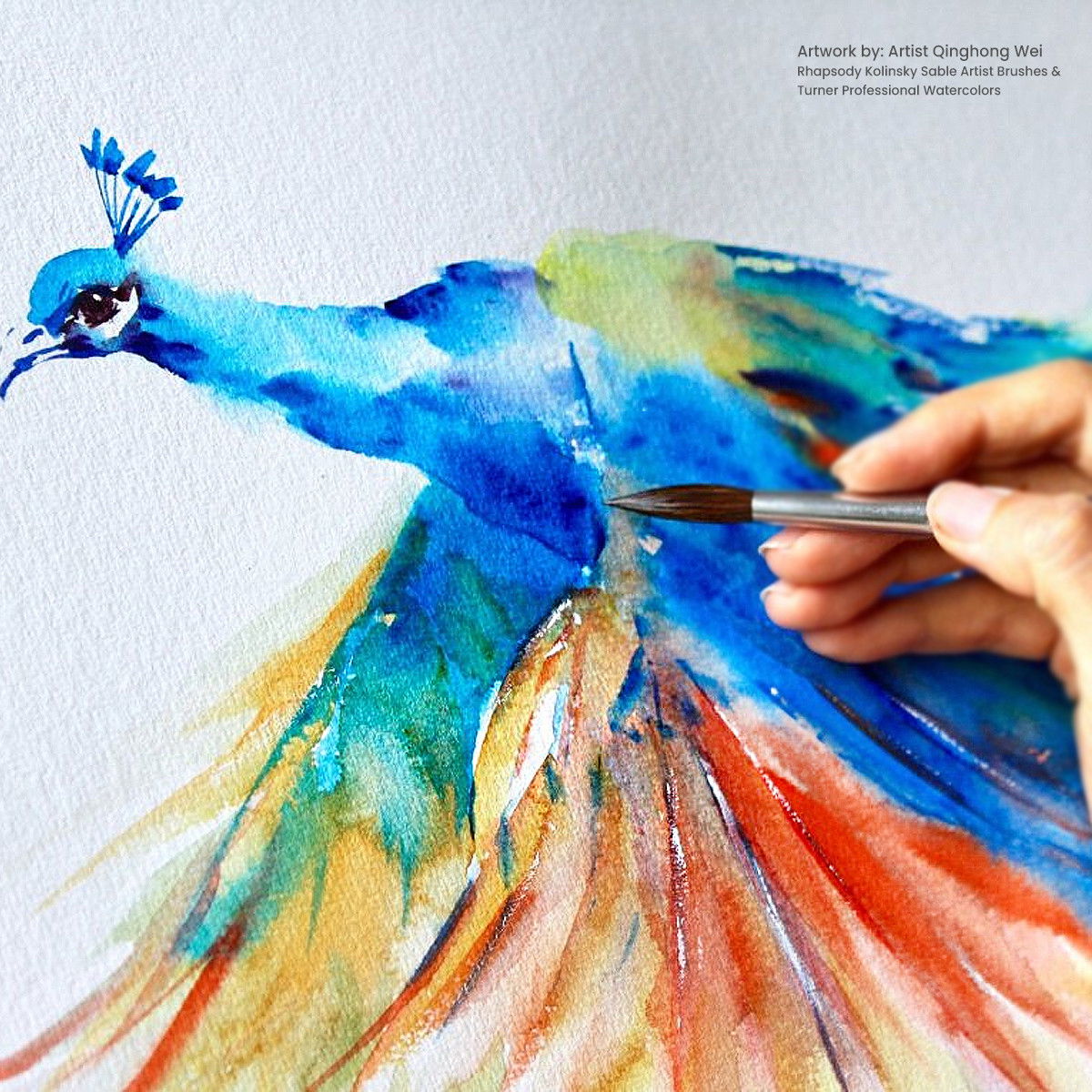 Rhapsody Kolinsky Sable Watercolor Brushes