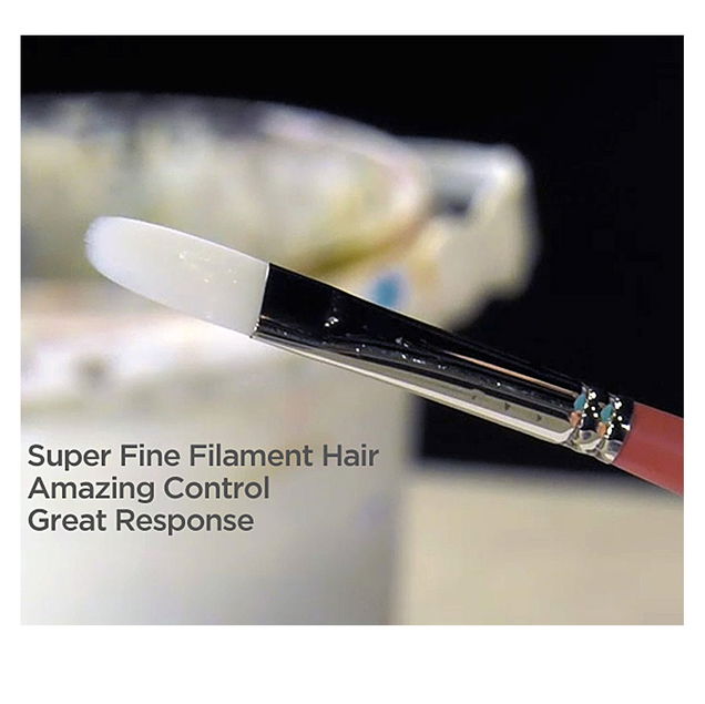 Pro White Synthetic Brushes Pro White Synthetic Brushes