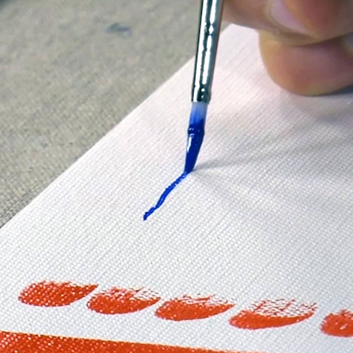 Pro White Synthetic Brushes