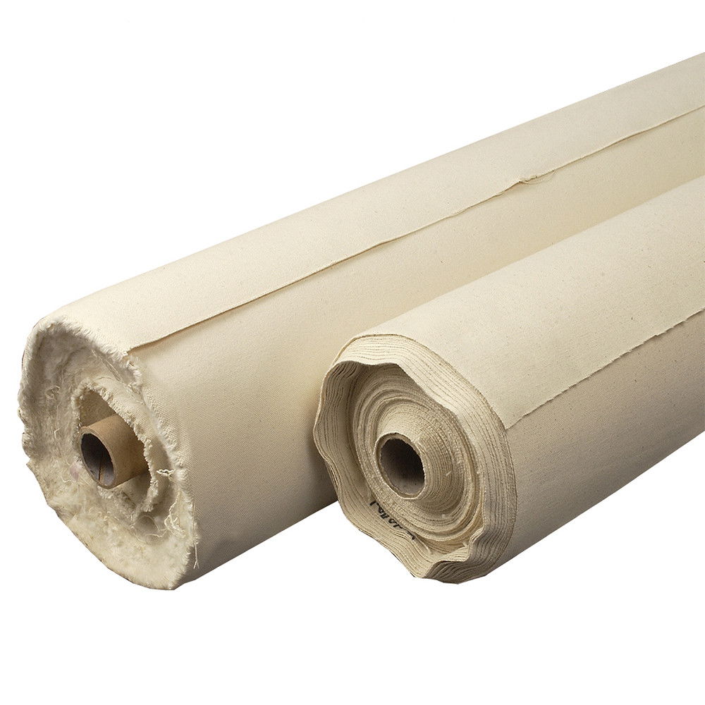 Unprimed Cotton Duck Canvas Roll