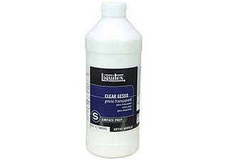 Liquitex Acrylic Gesso Clear 16 oz. (473 ml) - (61663)