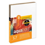 Ampersand Aquabord 1/8" Flat Panel 5"x7" Pack of 3 - (63371) Ampersand Aquabord 1/8" Flat Panel 5"x7" Pack of 3 - (63371)