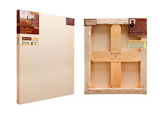 Masterpiece Monet Pro Mono Lake Raw Linen 1-1/2 in. Deep Canvas 12x16 - (1000081508)