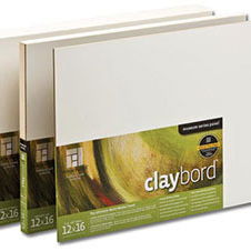 Ampersand Claybord Smooth 1/8 inch Flat Panel 6x6 Pack of 4 Ampersand Claybord Smooth 1/8 inch Flat Panel 6x6 Pack of 4