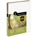 Ampersand Claybord Smooth 1/8" Flat Panel 5"x7" Pack of 3 - (63376) Ampersand Claybord Smooth 1/8" Flat Panel 5"x7" Pack of 3 - (63376)