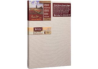 Masterpiece Monet Pro No. 12 Raw Cotton 1-1/2 in. Deep Canvas 24x48 - (200008691)
