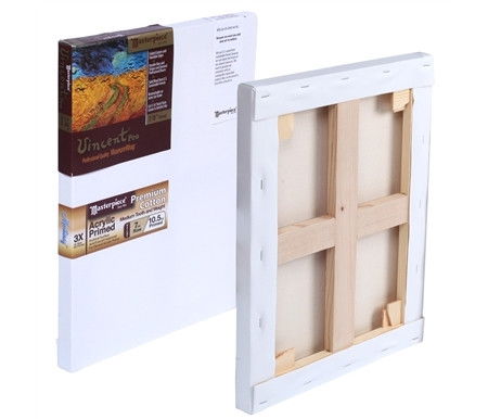 Masterpiece Vincent Monterey Acryl Prime Cotton 7/8inch Deep 4x4inch Canvas - (200007576)